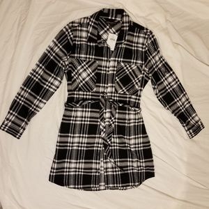 Banana Republic Long Sleeve Flannel Dress